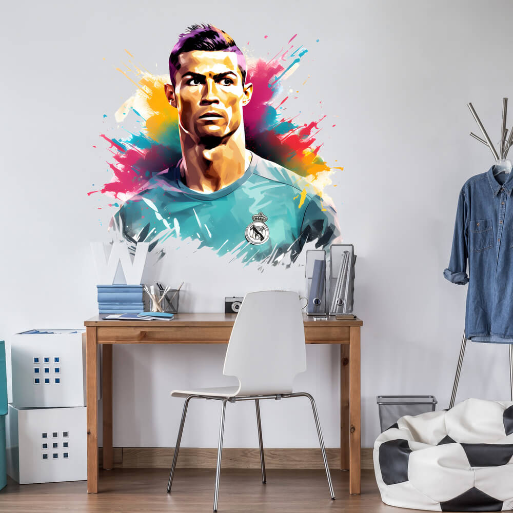Stickers til en dreng - Cristiano Ronaldo 